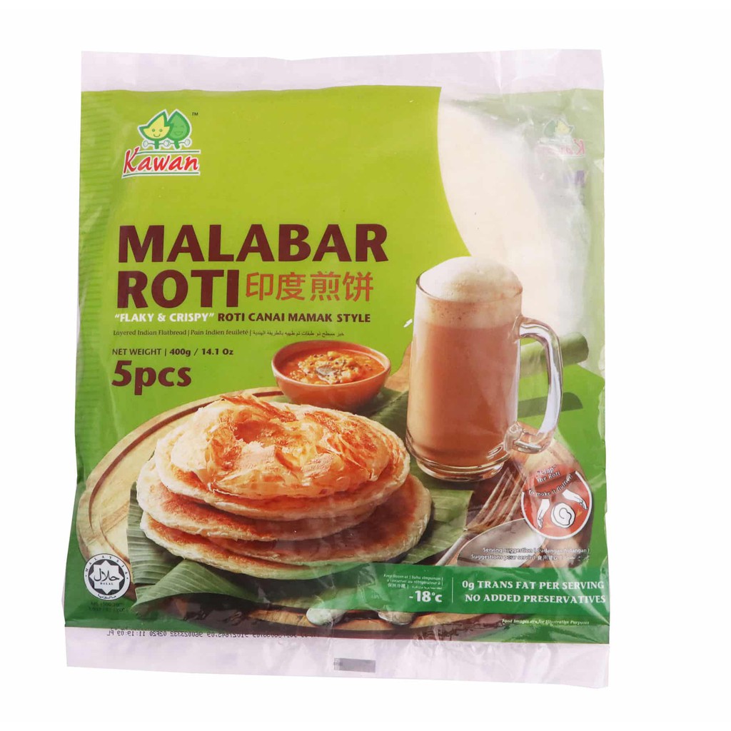 KAWAN Malabar Roti (5 pcs 400g) Shopee Malaysia