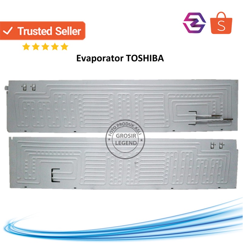 Evaporator evap Refrigerator Toshiba 105x23 cm Shopee Malaysia