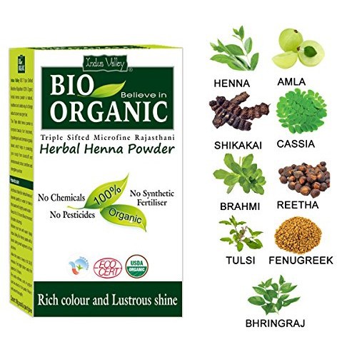 Indus Valley Bio Organic Herbal Henna Powder (100 g) Shopee Malaysia