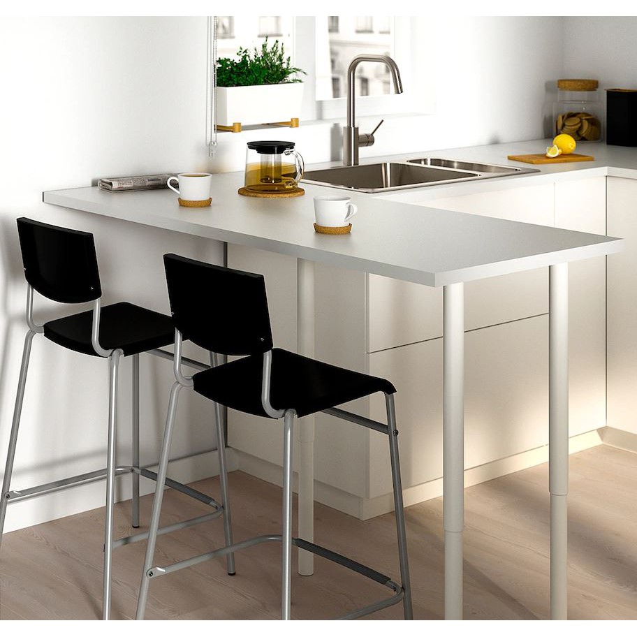 [Original IKEA] Kerusi/ Bangku bar bersandar IKEA, STIG Bar stool with