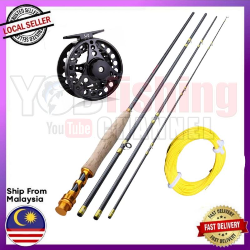 Fly Fishing COMPLETE Set For Beginner READY STOCK Shopee Malaysia