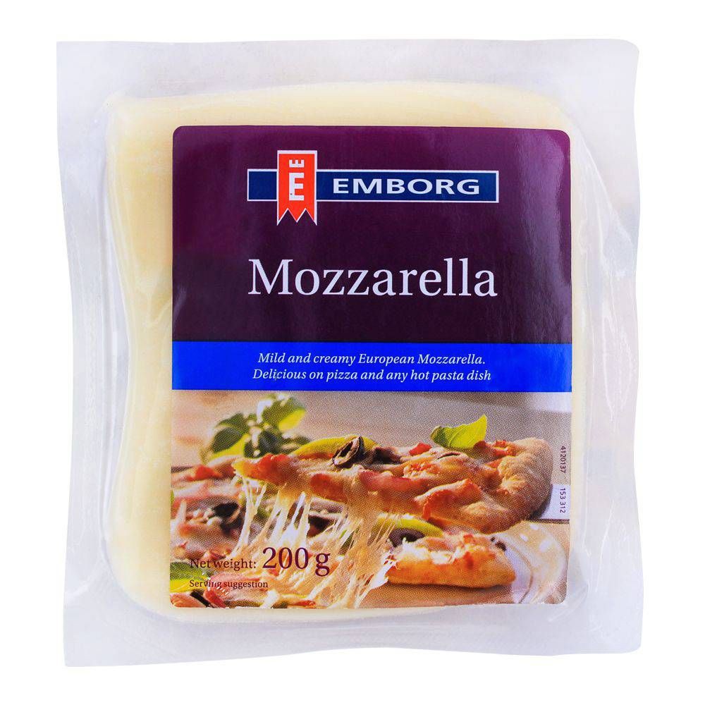 Mozzarella Cheese Block 200g Shopee Malaysia