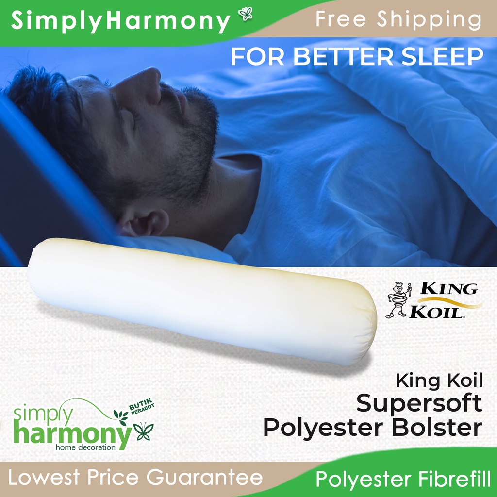 King Koil Super Soft Bolster / Bantal Peluk King Koil Super Soft