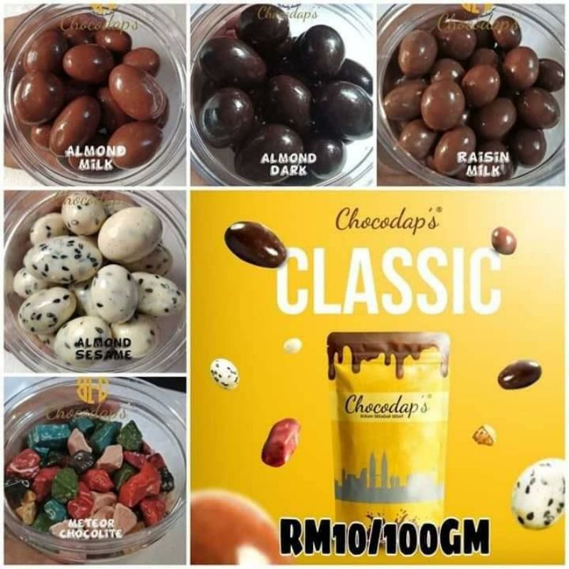 Ready Stock Chocodaps Classic Chocolate[Limited Edition] Coklat Viral!!!!Coklat Viral | Shopee Malaysia