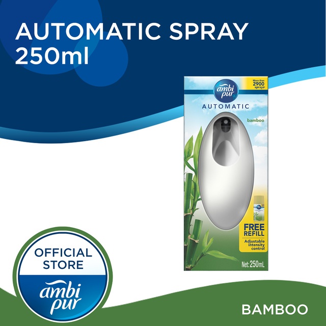 Ambi Pur Air Freshener Instantmatic Automatic Spray Kit Free Refill