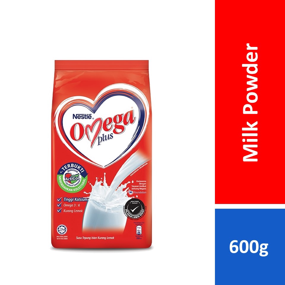Nestle Omega Plus Milk Powder (600g) Shopee Malaysia