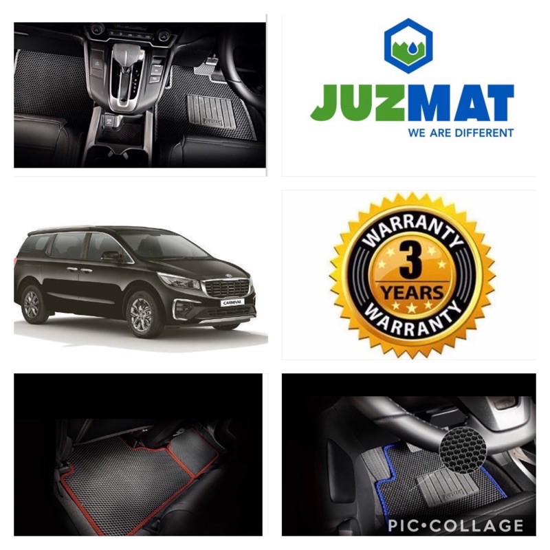 Kia Carnival (YP) 2015 2021 Customization EVR Car Mat (JUZMAT