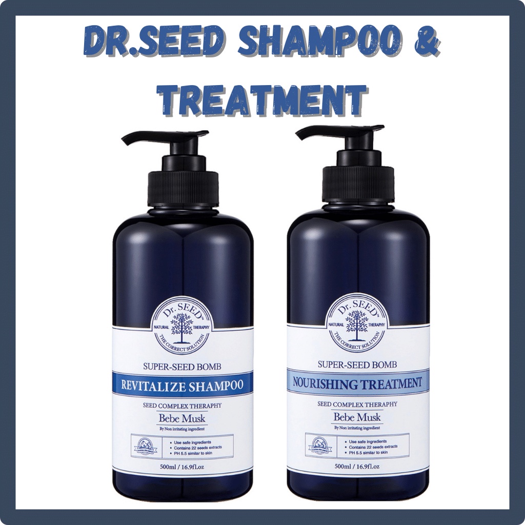 [Dr.Seed] Premium Shampoo and Treatment Dr.Seed Revitalizing Shampoo