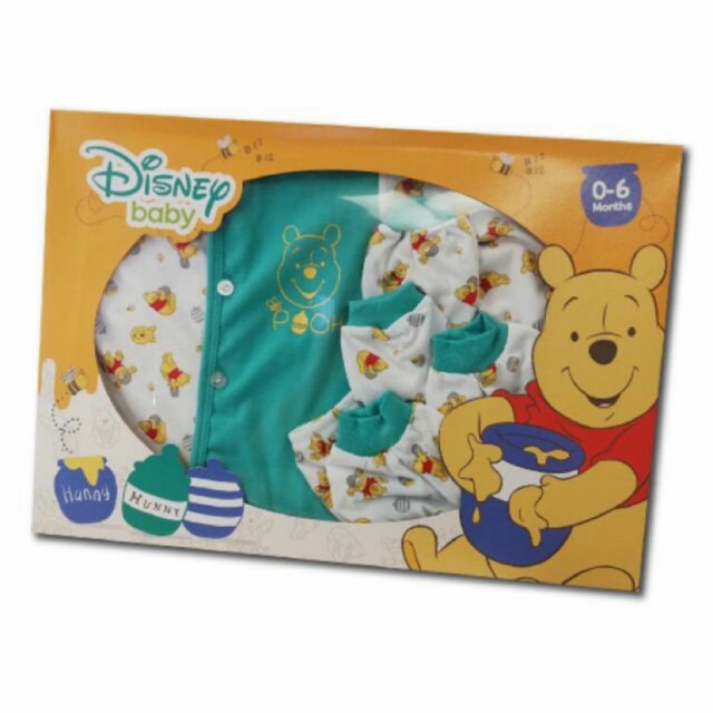 Disney Baby Winnie the Pooh Baby Boy Gift Set Shopee Malaysia