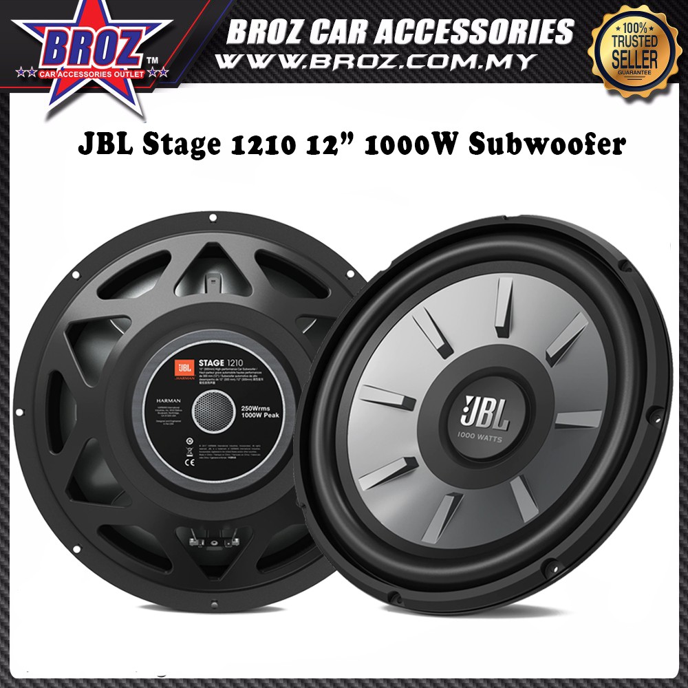 JBL Stage 1210 12 inch 1000W Subwoofer Shopee Malaysia