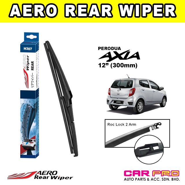 Perodua Axia H307 AERO Rear Wiper (12"/300mm) Shopee Malaysia
