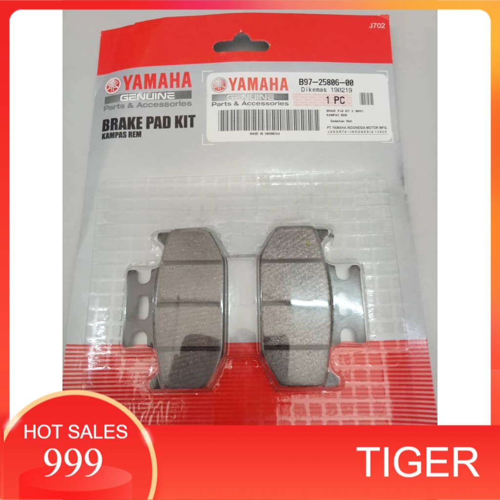Brake Pad Yamaha R15 V3 Front Rear Brakepad Disc 100 Original Genuine