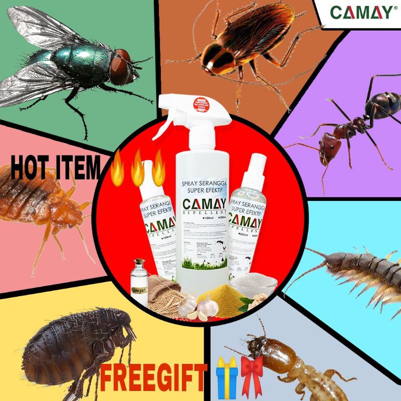 *SPRAY SERANGGA SUPER EFEKTIF *KUTU LIPAS SEMUT PEPIJAT BENA POKOK ULAT
