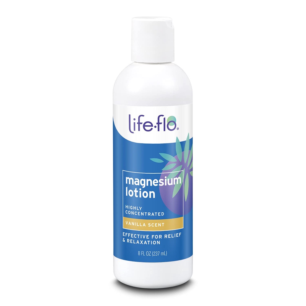 Lifeflo Magnesium Lotion w/Concentrated Magnesium Chloride Calms