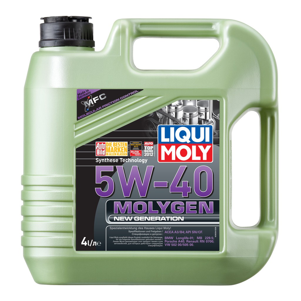 LIQUI MOLY MOLYGEN 5W40 (4L) Shopee Malaysia