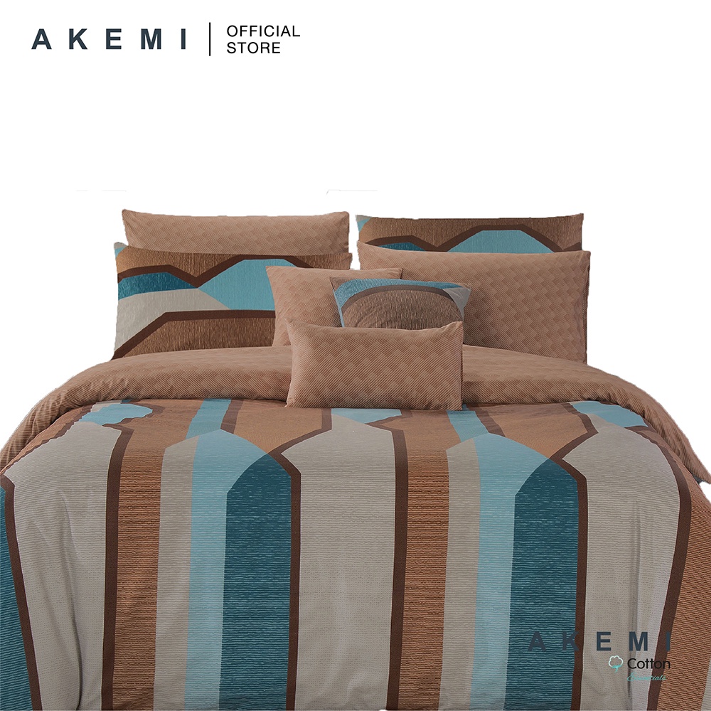 AKEMI Cotton Essentials Enclave Joy 700TC Fitted Sheet Set Keoni