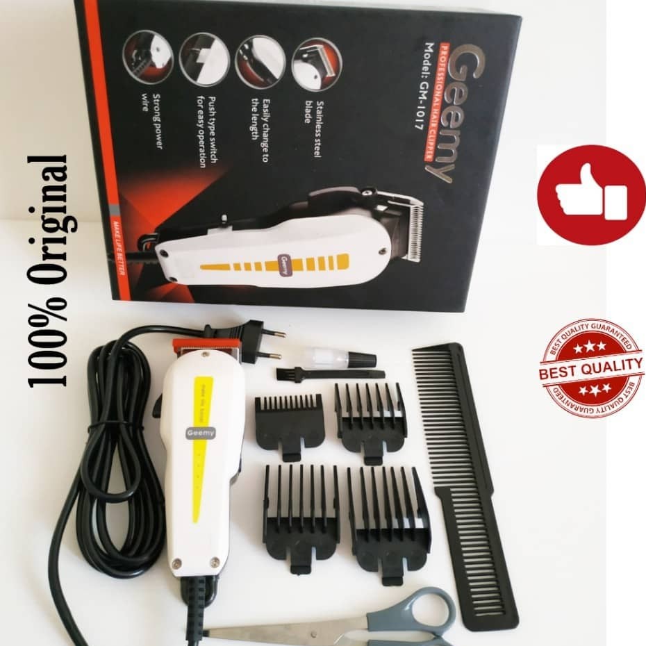 MESIN gunting RAMBUT, Geemy 1017/Geemy /1021 hair Clipper Professional Shopee Malaysia