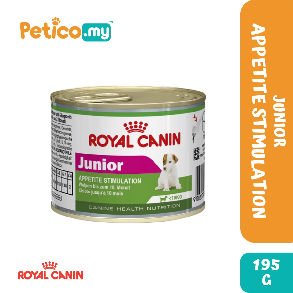 Royal Canin Mini Junior 195G Canned Wet Dog Food Shopee Malaysia