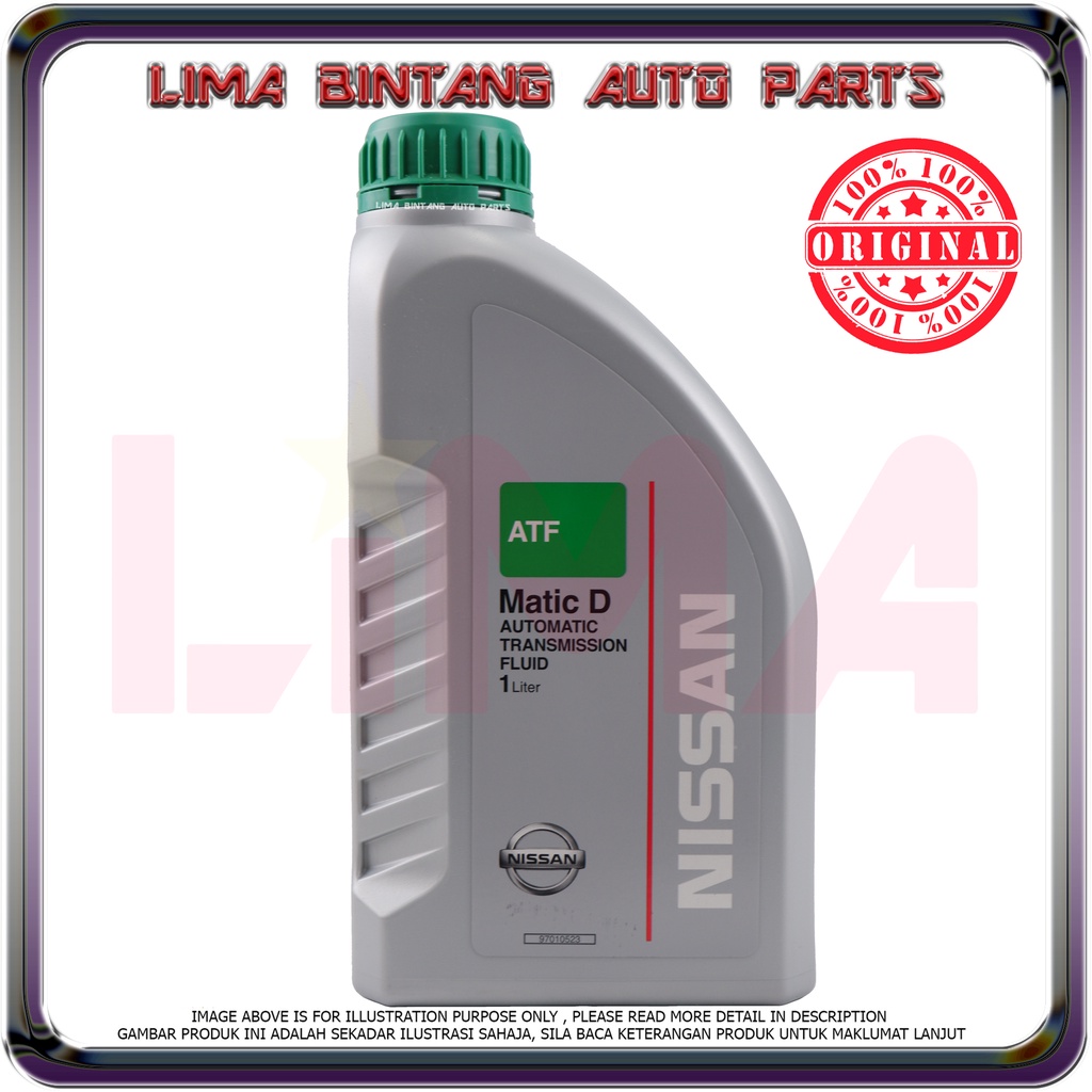 Nissan Auto Gearbox Oil , Auto Transmission Fluids Atf Matic D 1L