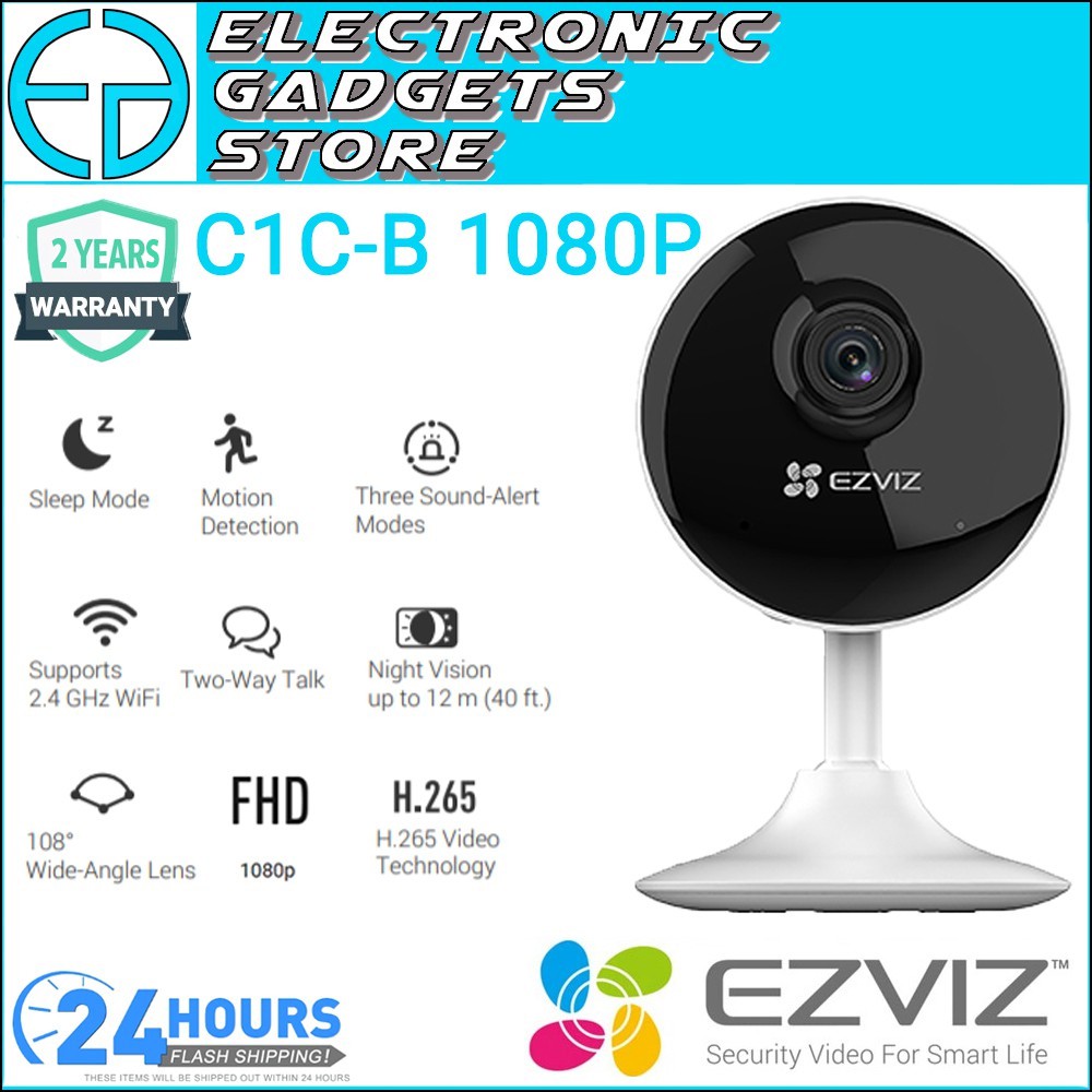 EZVIZ C1CB 1080P Smart Home Security Indoor Motion Detector Night