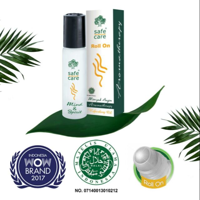 Safe Care Mind & Spirit Minyak Angin Aromatherapy Roll On (10ml) Shopee Malaysia