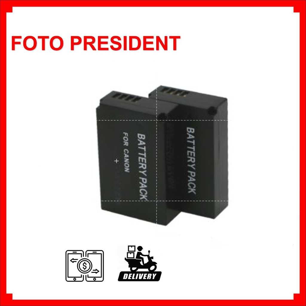 OEM Battery for Canon DSLR / Mirrorless cameras LPE5 / LPE6 / LPE8