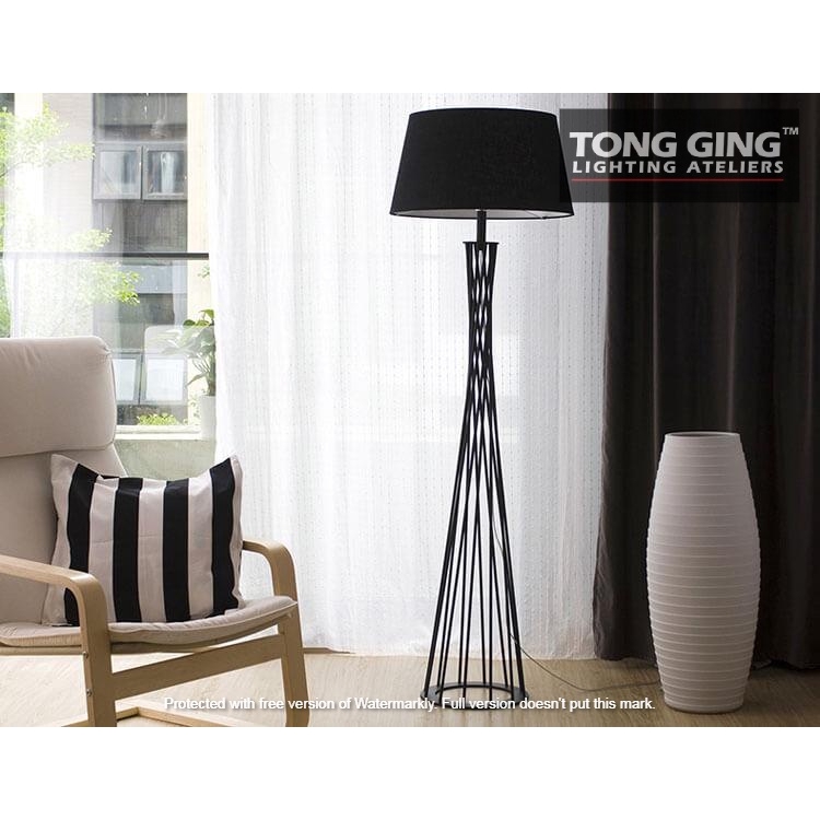 The bluebird floor lamp marries functionality with playful design. Stylish Black Floor Lamp Modern Design Shopee Malaysia