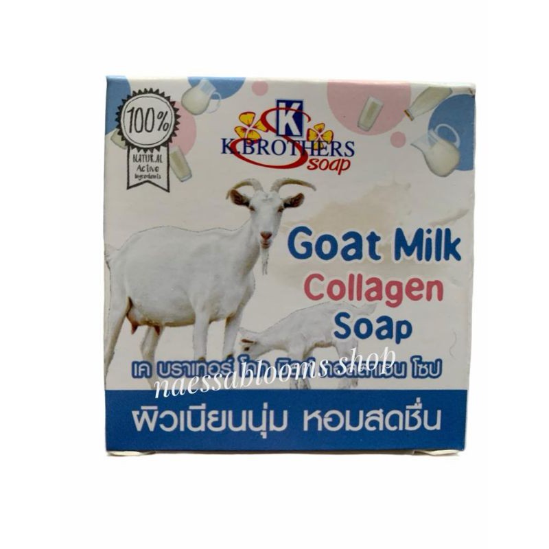 Sabun Susu Kambing Putihkan Muka Badan K brothers ORIGINAL Goat milk