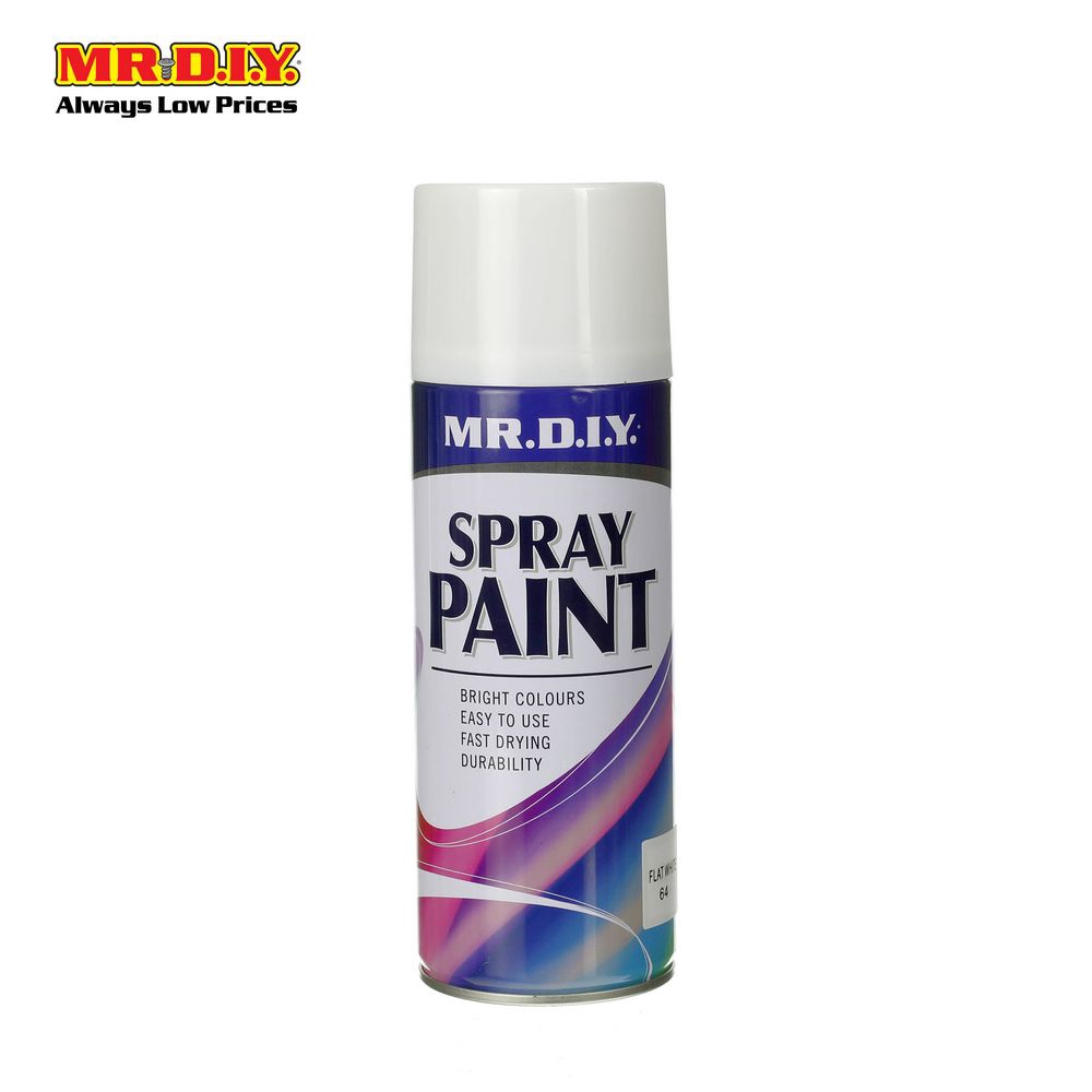 MR.DIY Spray Paint Flat White 64 Shopee Malaysia
