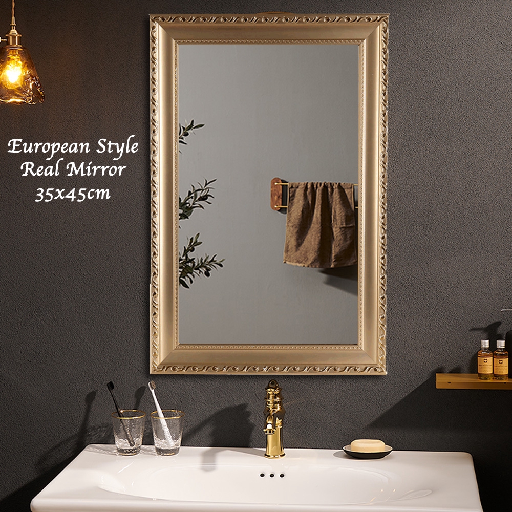 Mirror 002 European Style Nordic Style Real Mirror with Decorative