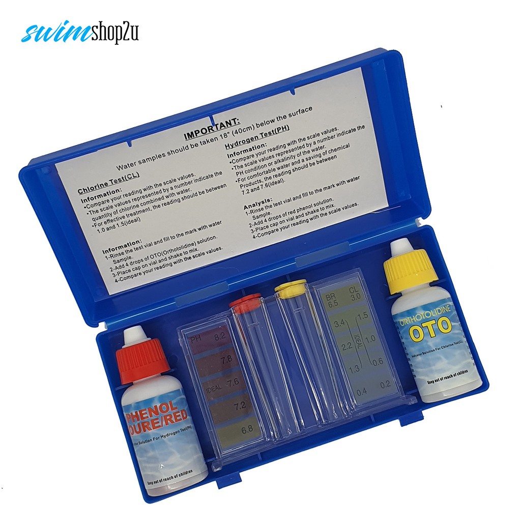 Basic PH & CL Test Kit for Swimming Pool Shopee Malaysia