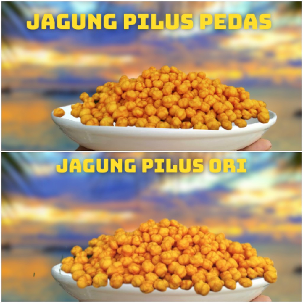Keropok Jagung Pilus Ori & Pedas 4kg "genuine" Shopee Malaysia