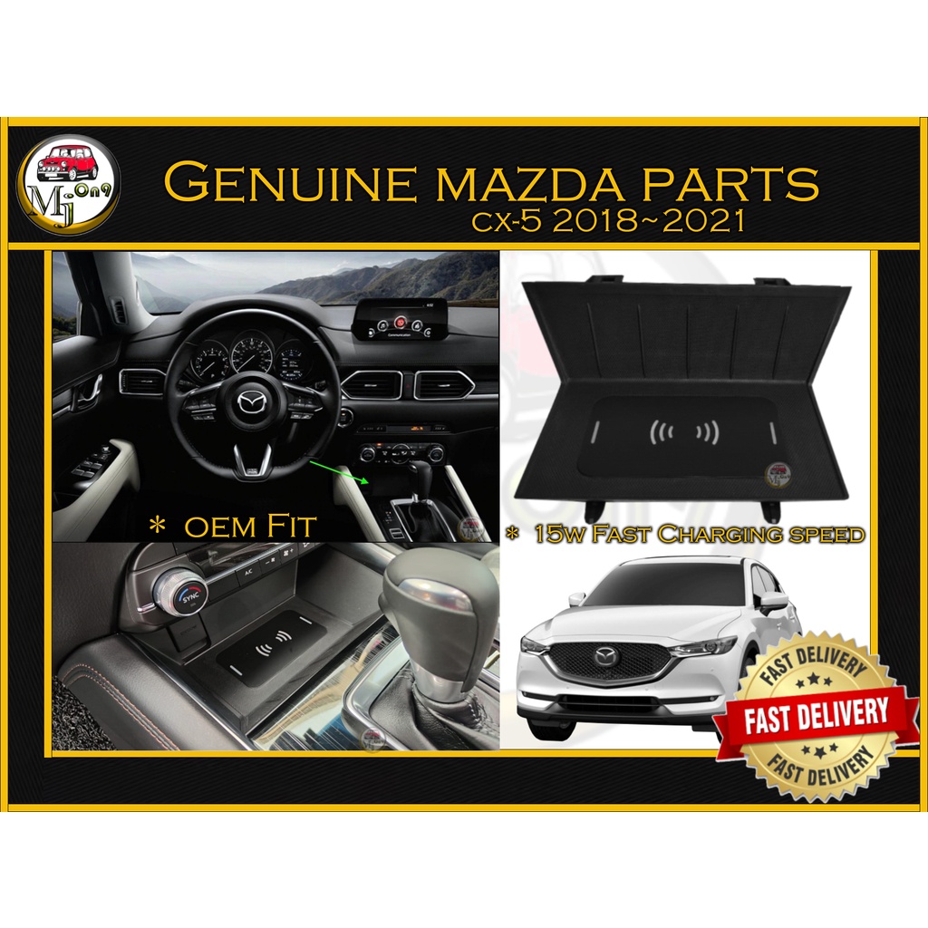 Mazda CX5 OEM Fitting Car Wireless Phone Charger(Plug & Play) Easy