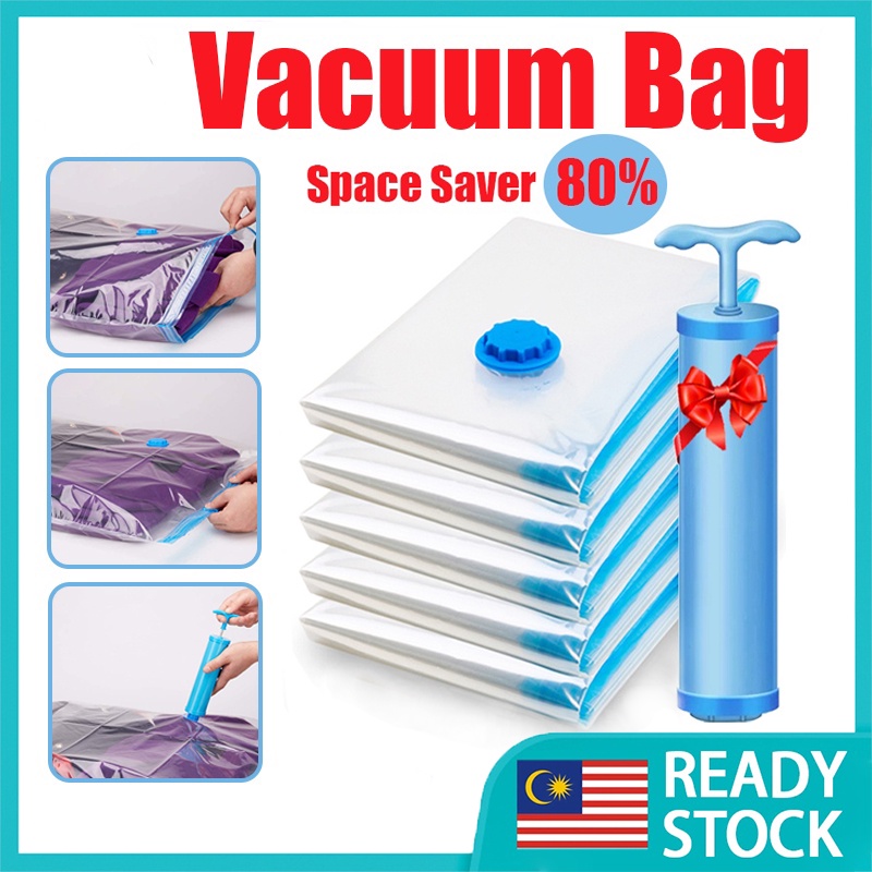Vacuum Bag Clothes Organizer Travel Storage Bag Waterproof Compression