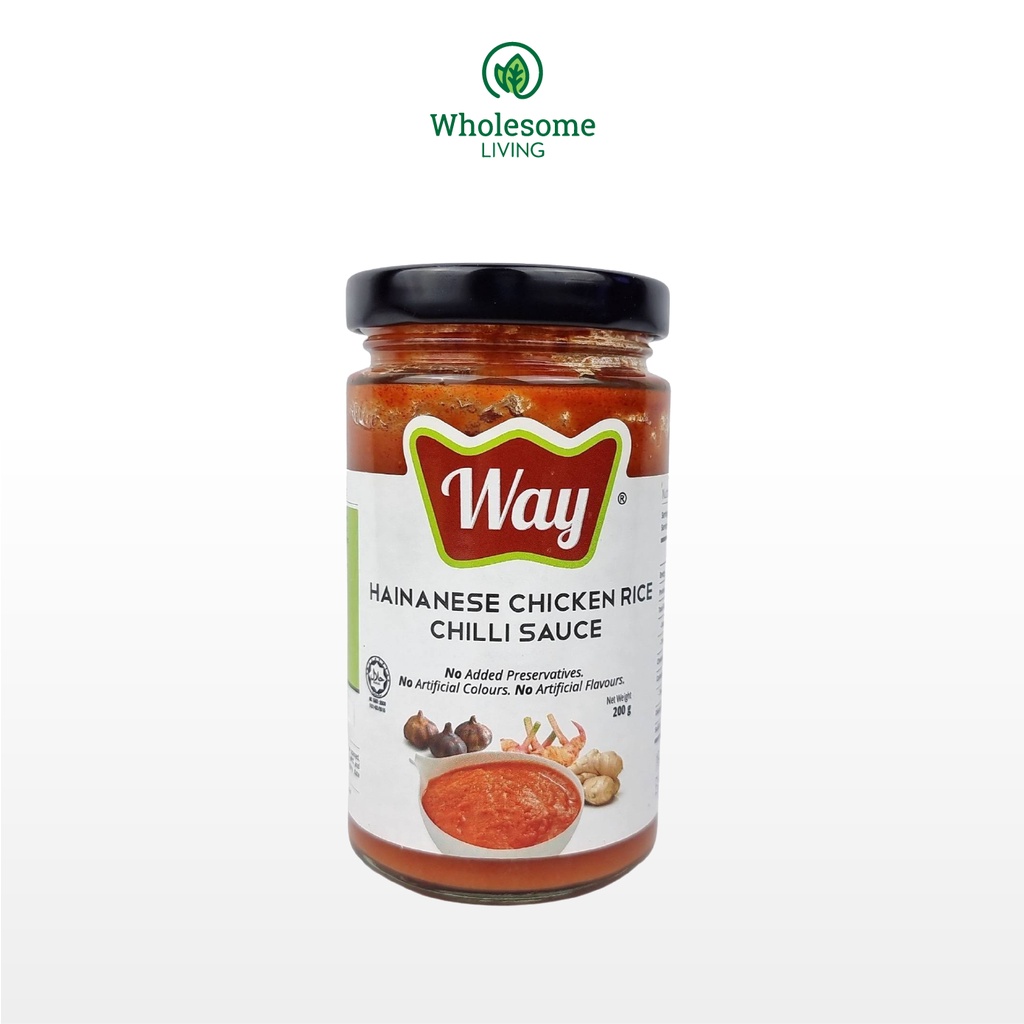 Way Sauce Hainanese Chicken Rice Chilli Sauce (200g) Shopee Malaysia