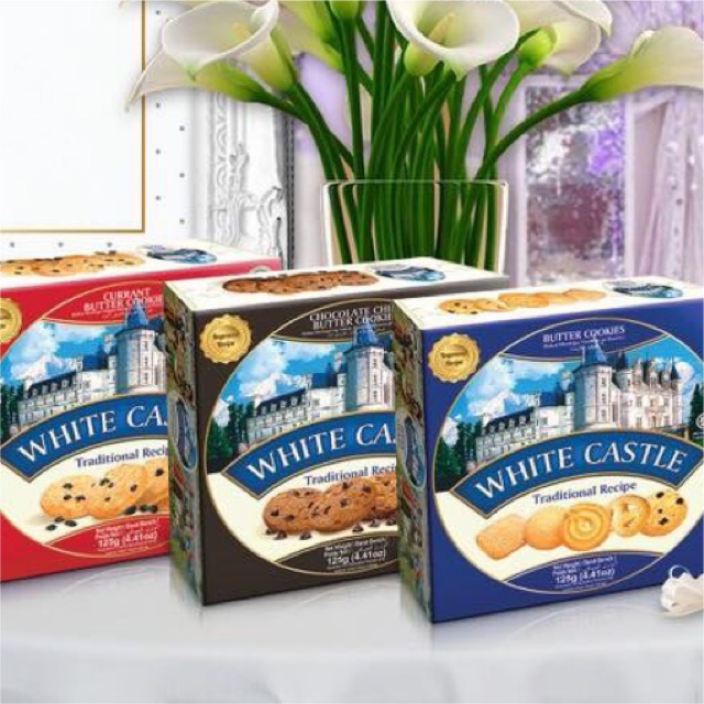 【90g】WHITE CASTLE Butter Cookies Shopee Malaysia