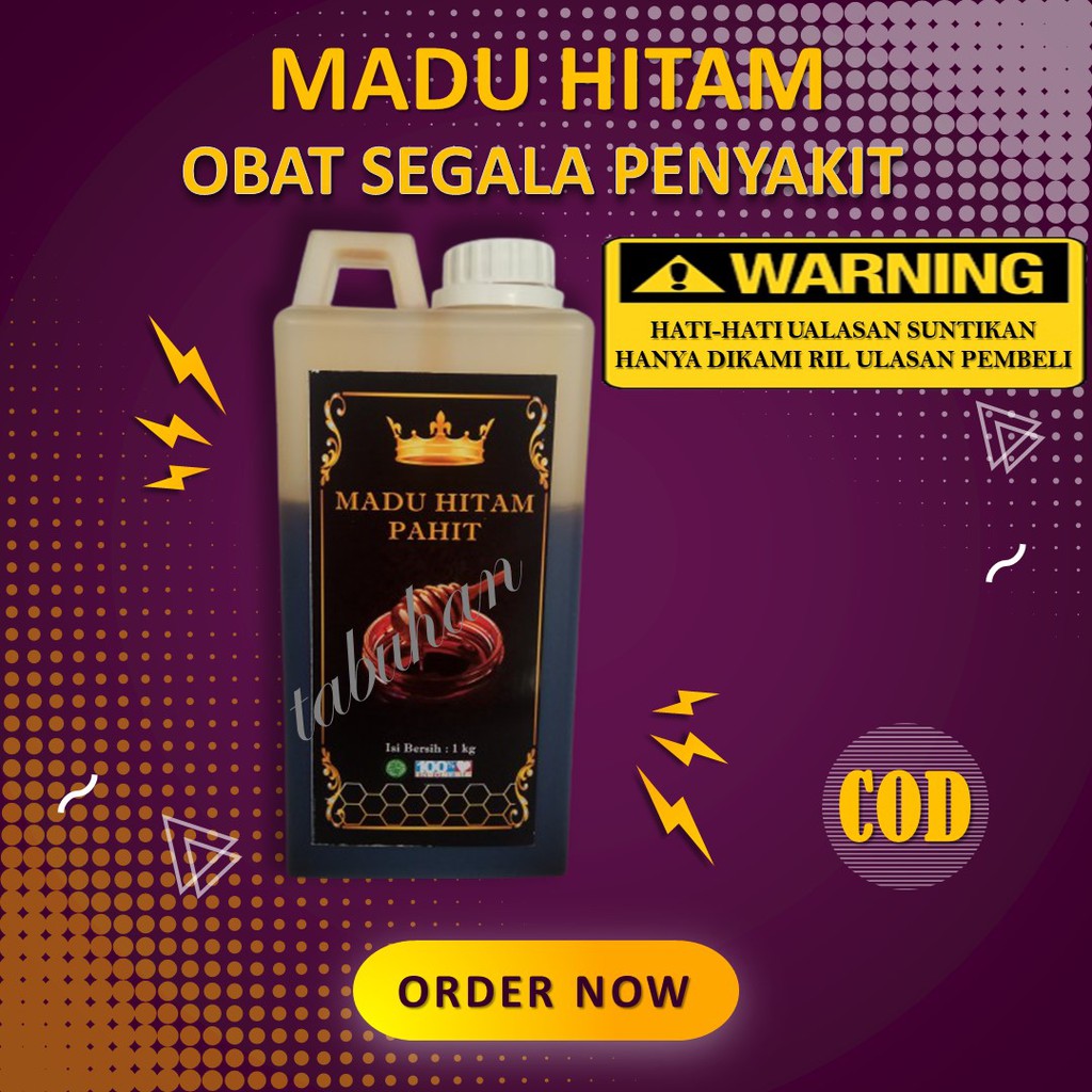 Original Bitter Black Honey Pure Forest Honey Odeng Baduy 100 Original Natural Quality 1kg