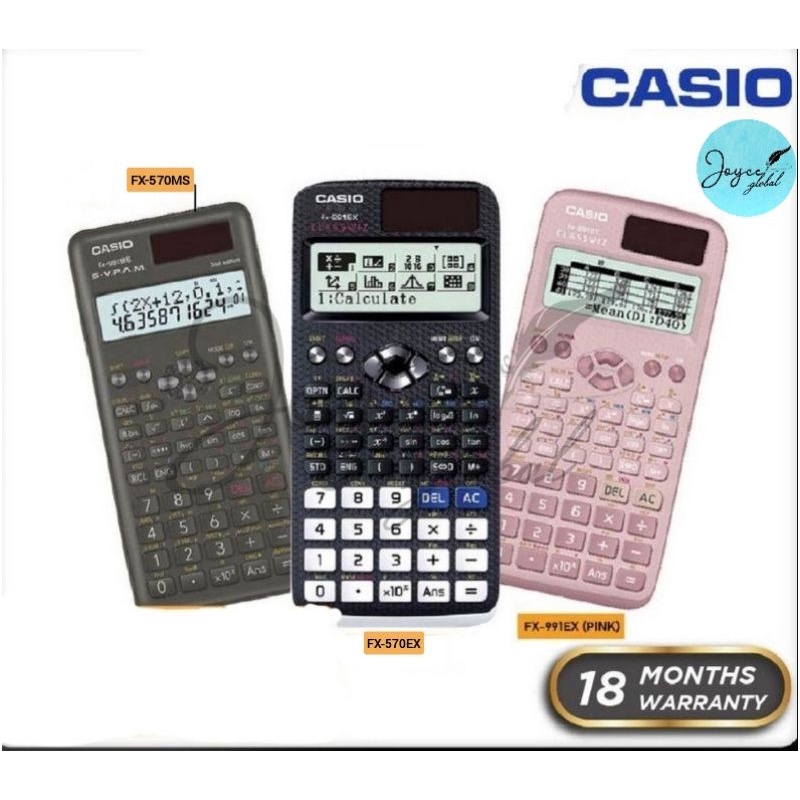 Casio Scientific Calculator 570EX Casio fx 570ms 2nd edition Scientific