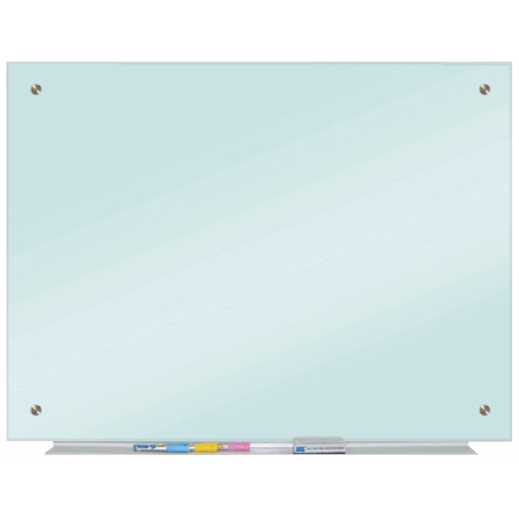 Frameless Tempered Glass Writing Board Size 3ft x 4ft Glass