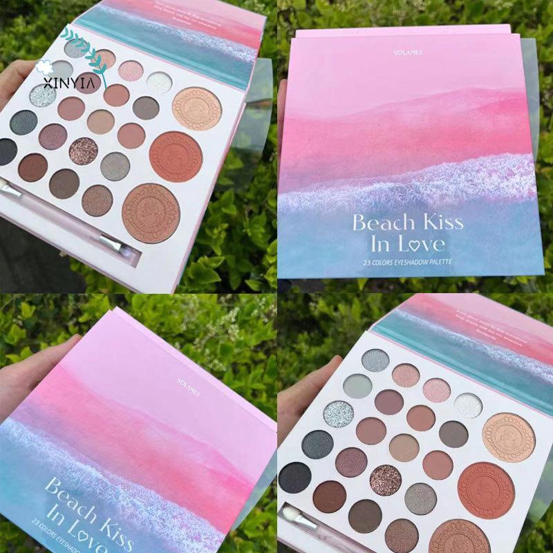 KAPEINE 23 Colors Eyeshadow Palette Pearlescent Matte Blush Shadow