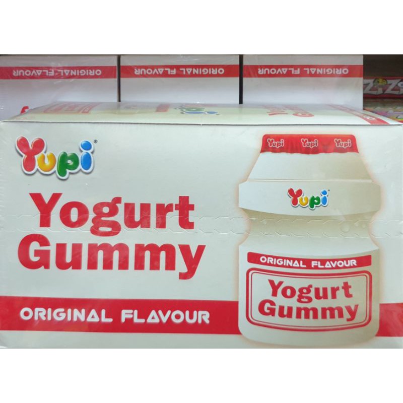 Yupi Yogurt Gummy Original Flavour 40gx12's/pack Shopee Malaysia