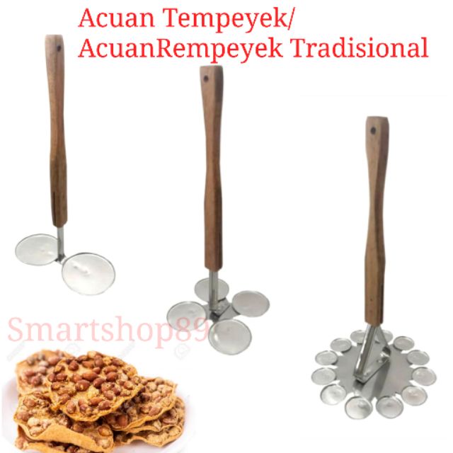 Acuan Kuih Tempeyek Tradisional / Rempeyek mould Aluminium
