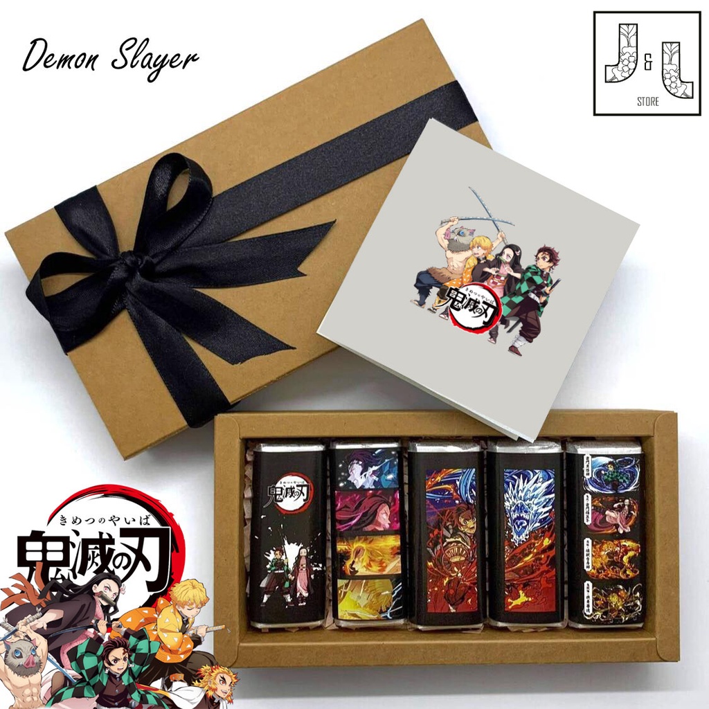 Demon Slayer Anime Suprise Gift Box Special Chocolate Gift Box With