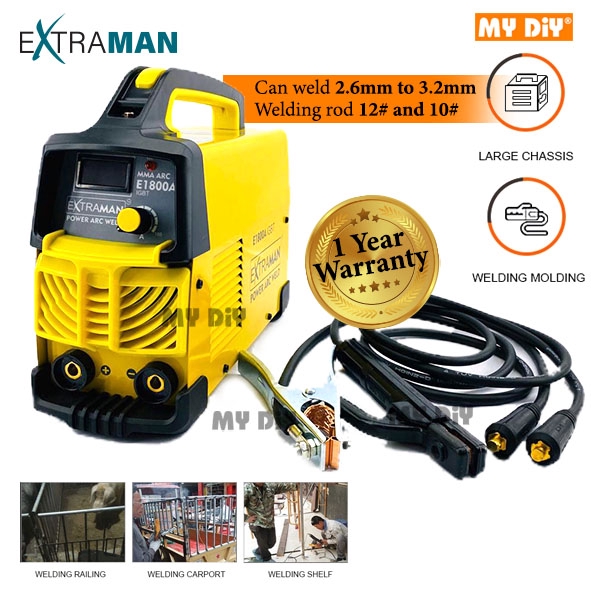 MYDIYHOMEDEPOT EXTRAMAN Portable Welding Machine / IGBT MMA Machine