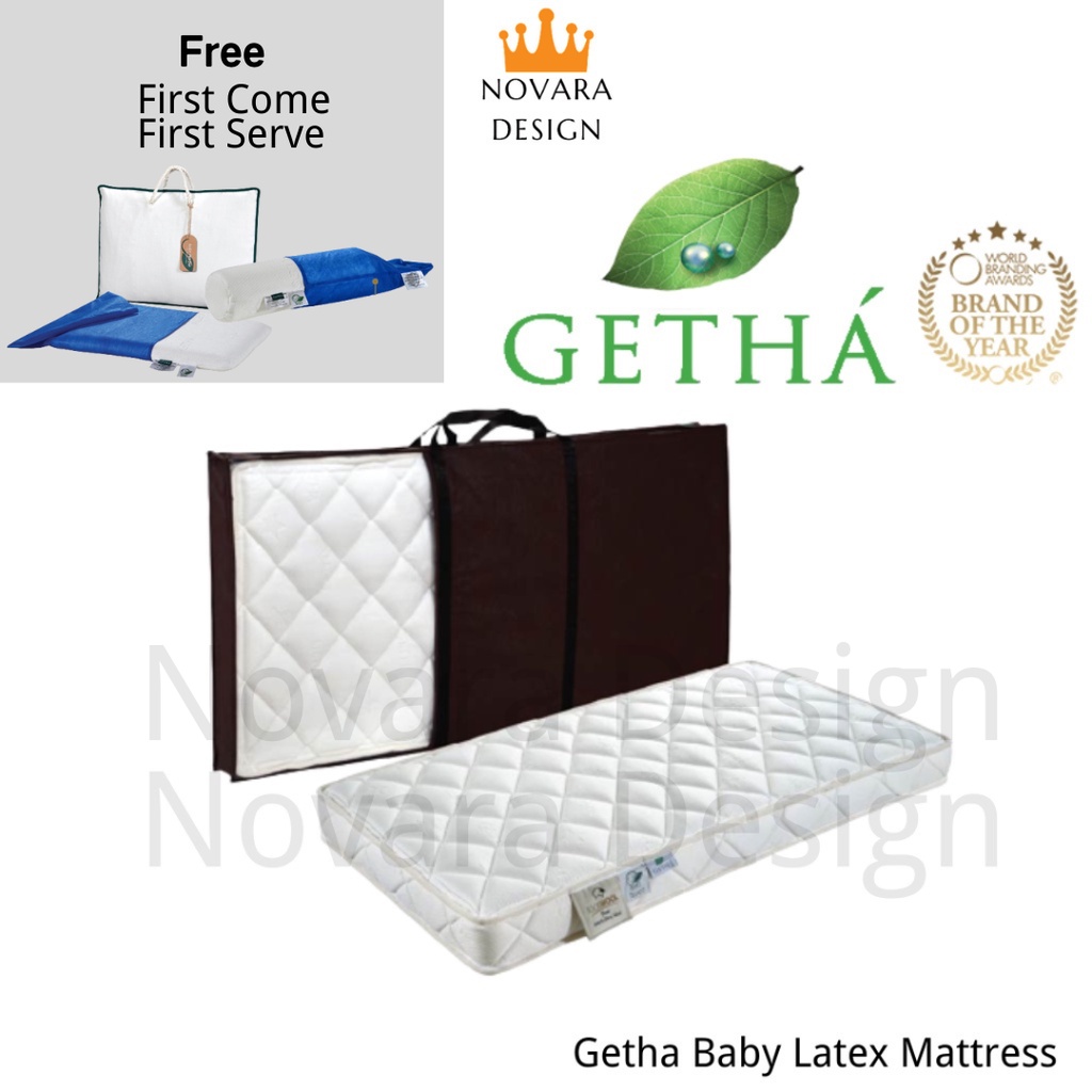 Getha Baby Mattress 100 Natural Latex Shopee Malaysia