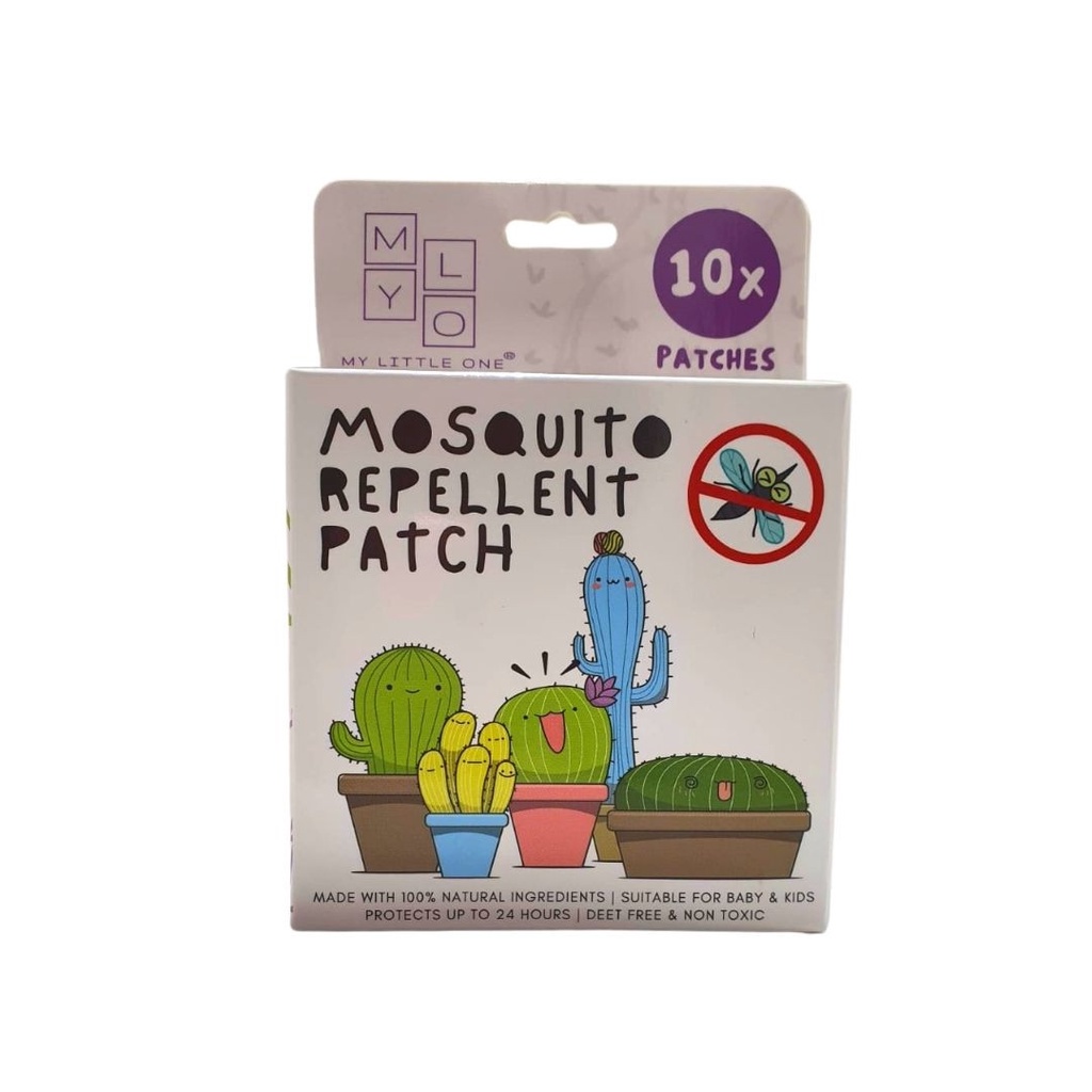 MyLO Mosquito Repellent Patch, DEET Free, No Chemical Repellent