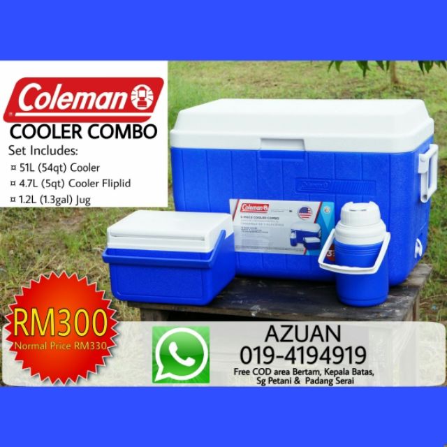 Coleman Cooler Box Price Malaysia