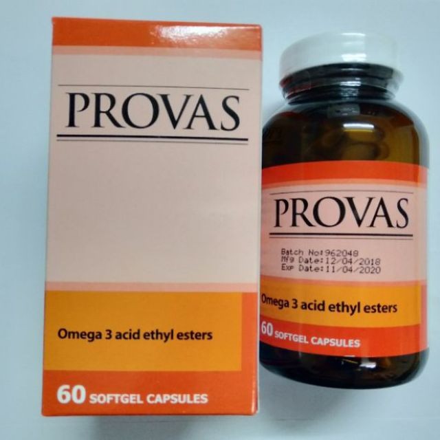 Provas Omega 3 Fish Oil Softgels (60's) Shopee Malaysia