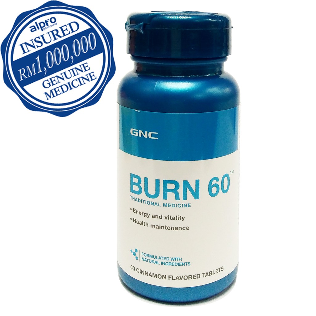 GNC Total Lean Burn 60 Cinnamon (60's) Shopee Malaysia