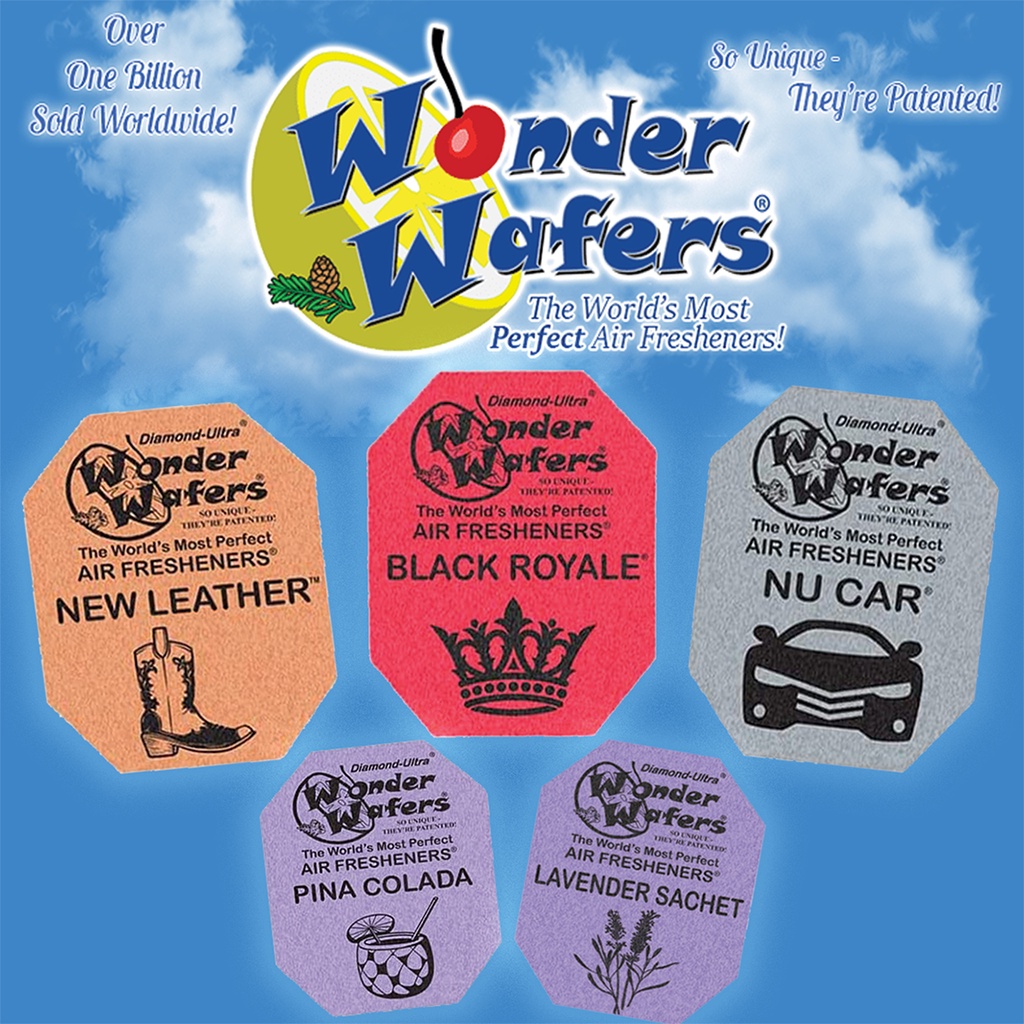 Wonder Wafers Individually Wrapped Air Fresheners Car Air Freshener